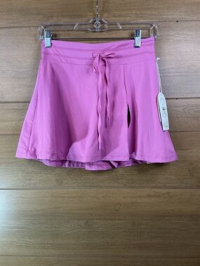 Blogilates LOGILATES Trailblaze Slit Skort Pink Medium NWT Tennis Athletic